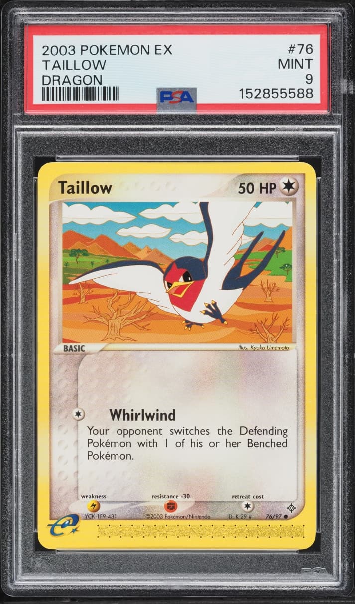 Pokemon EX Dragon Taillow #76