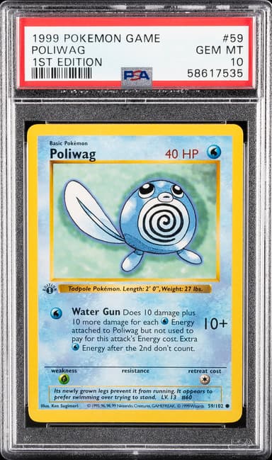 Poliwag 1st Edition