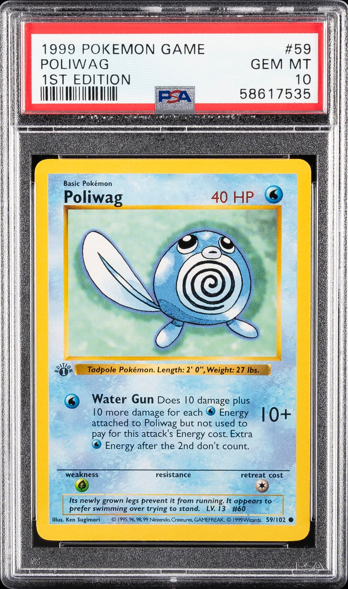 Poliwag 1st Edition