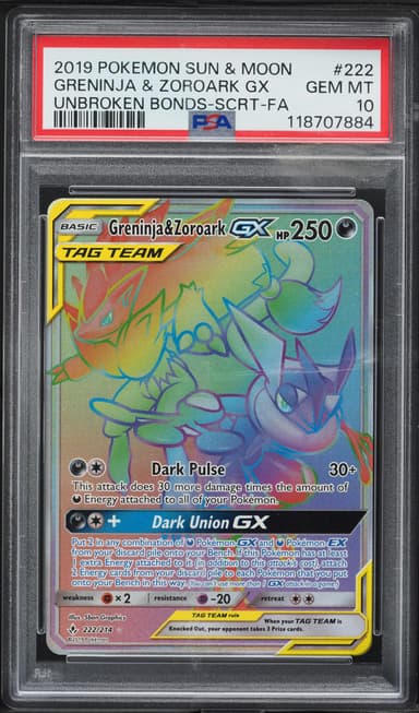 Full Art/Greninja & Zoroark GX