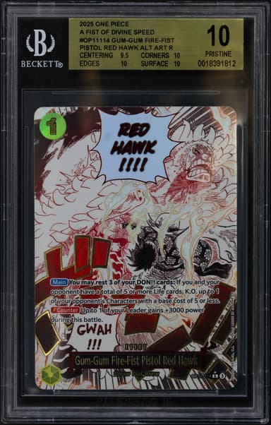 Gum-Gum Fire-Fist Pistol Red Hawk ALT ART R