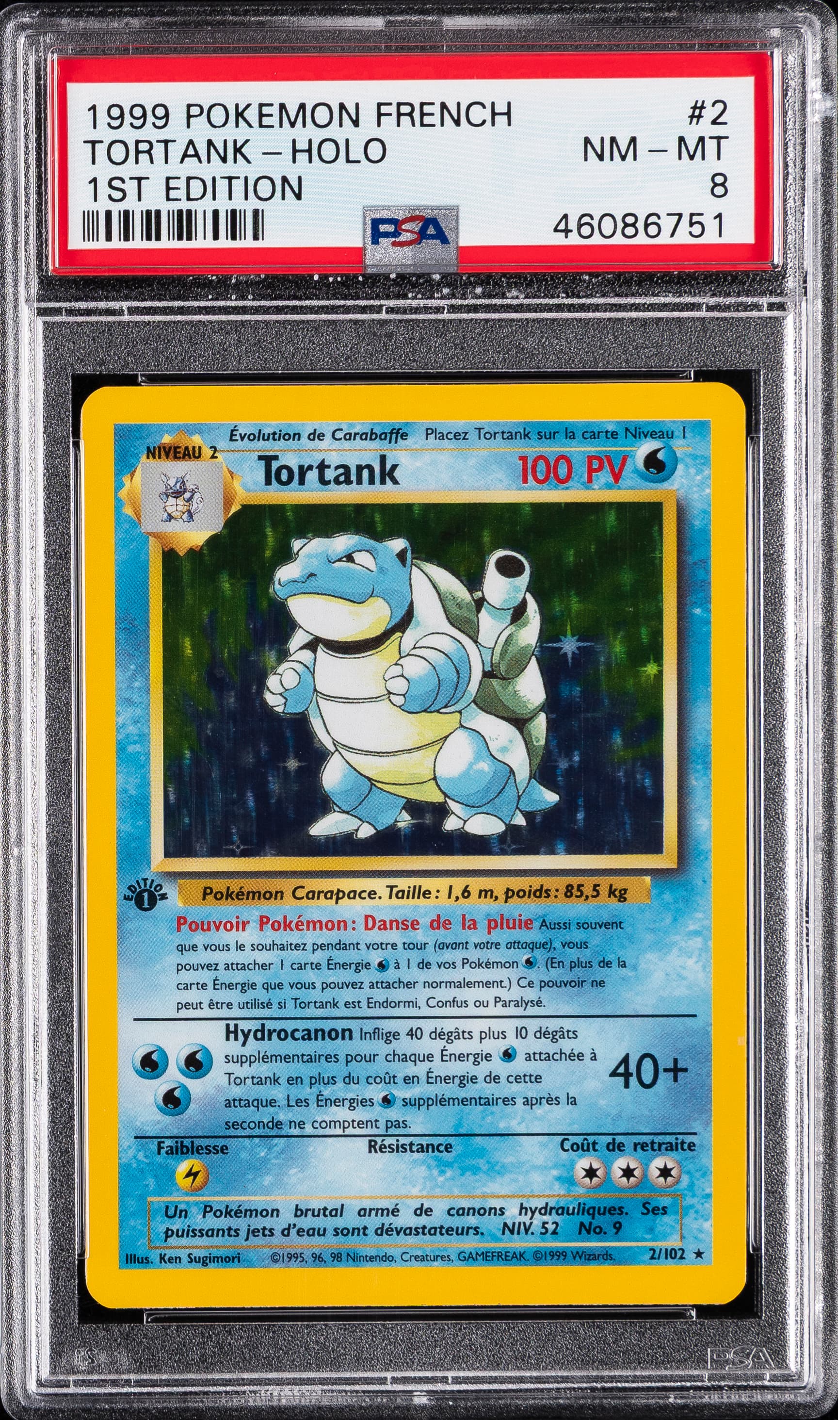 Tortank-Holo 1st Edition