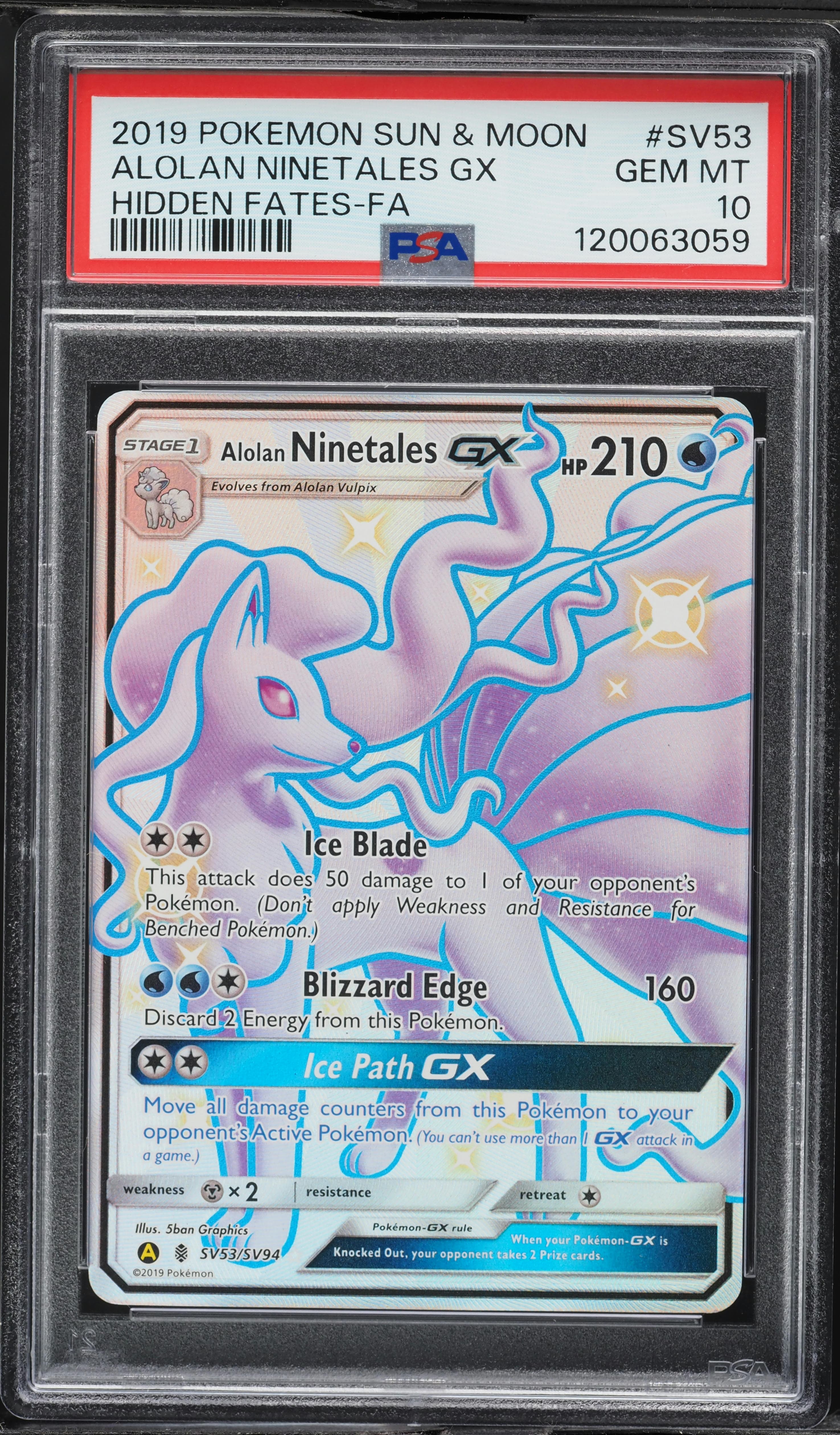 Full Art/Alolan Ninetales GX