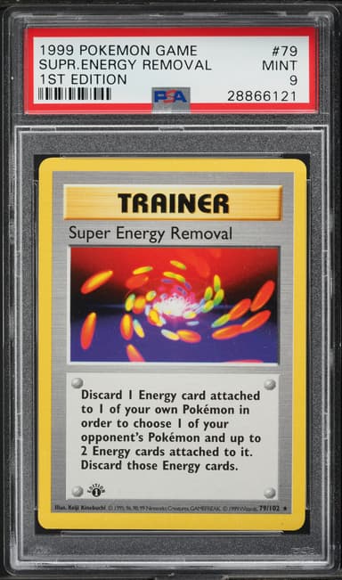 Super Energy Removal 1st Edition