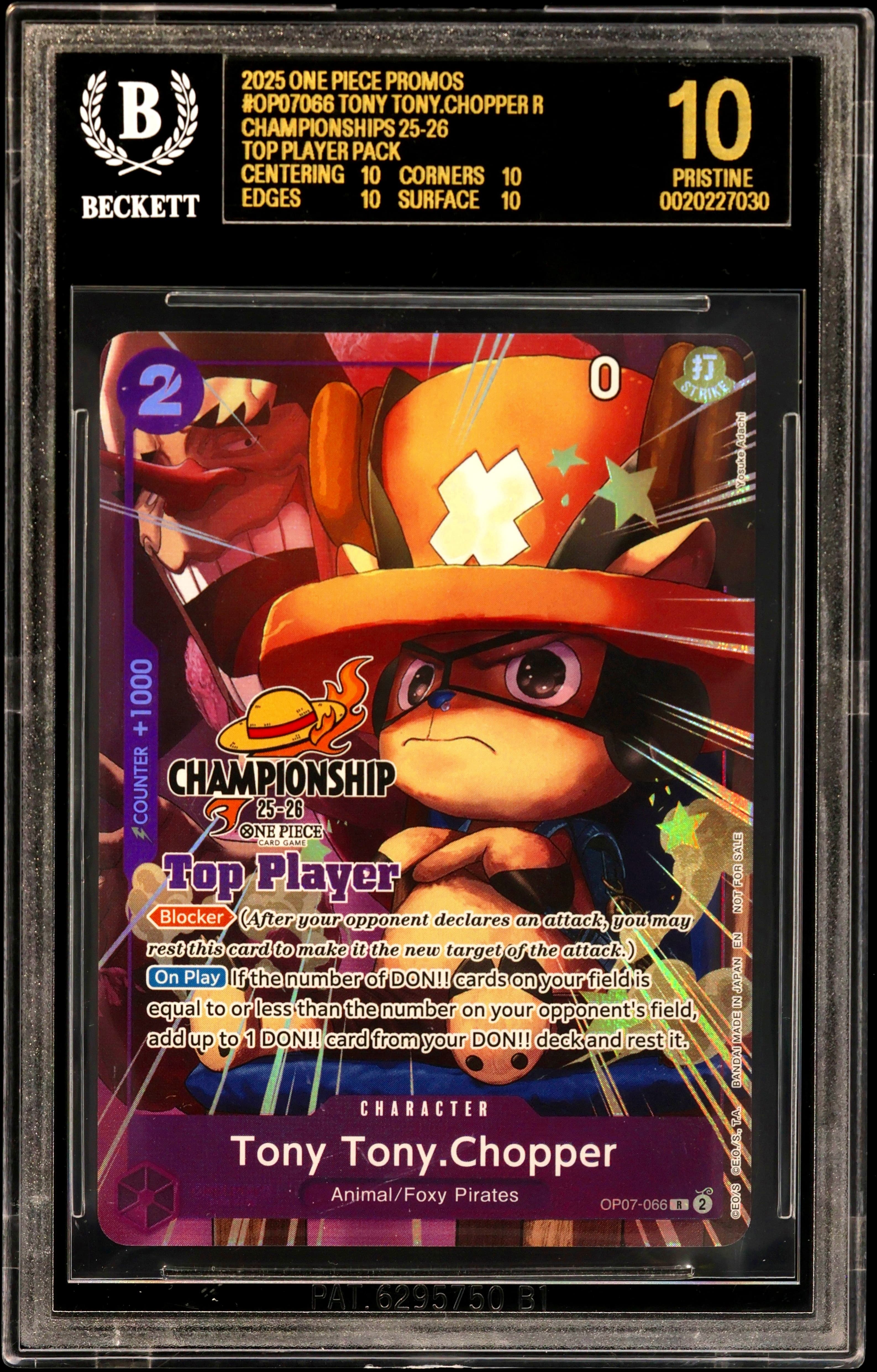 Tony Tony.Chopper R/(Championships 25-26 Top Player Pack)