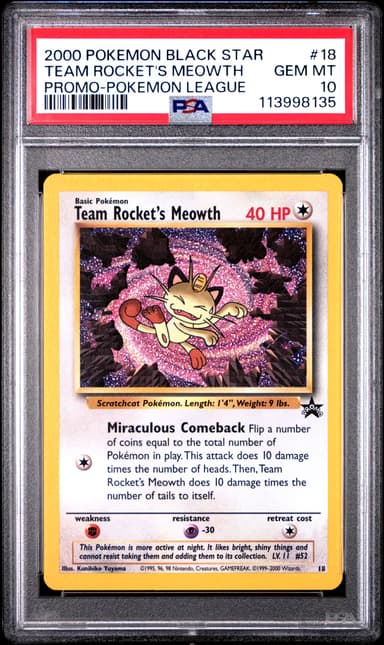 Team Rocket's Meowth