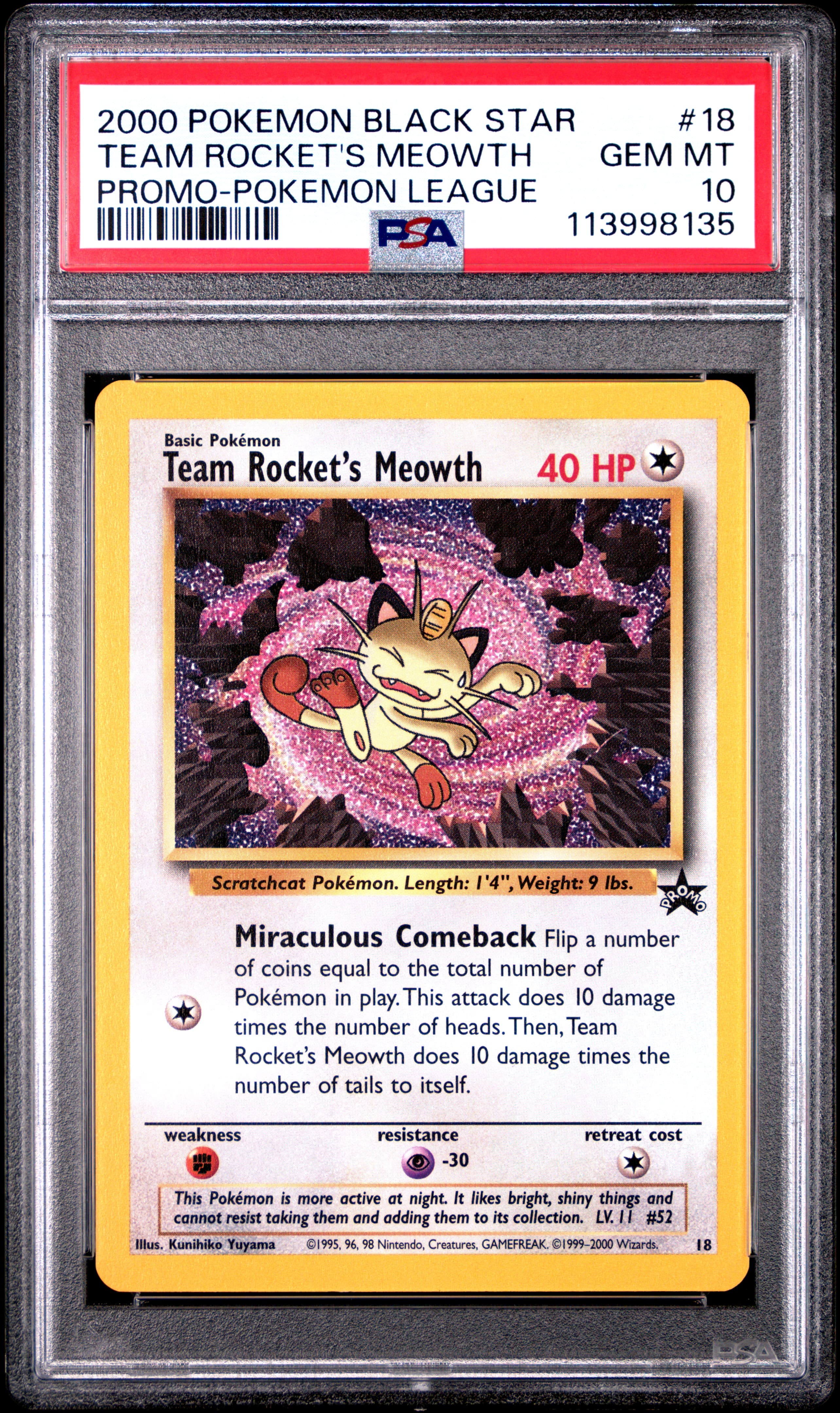 Team Rocket's Meowth