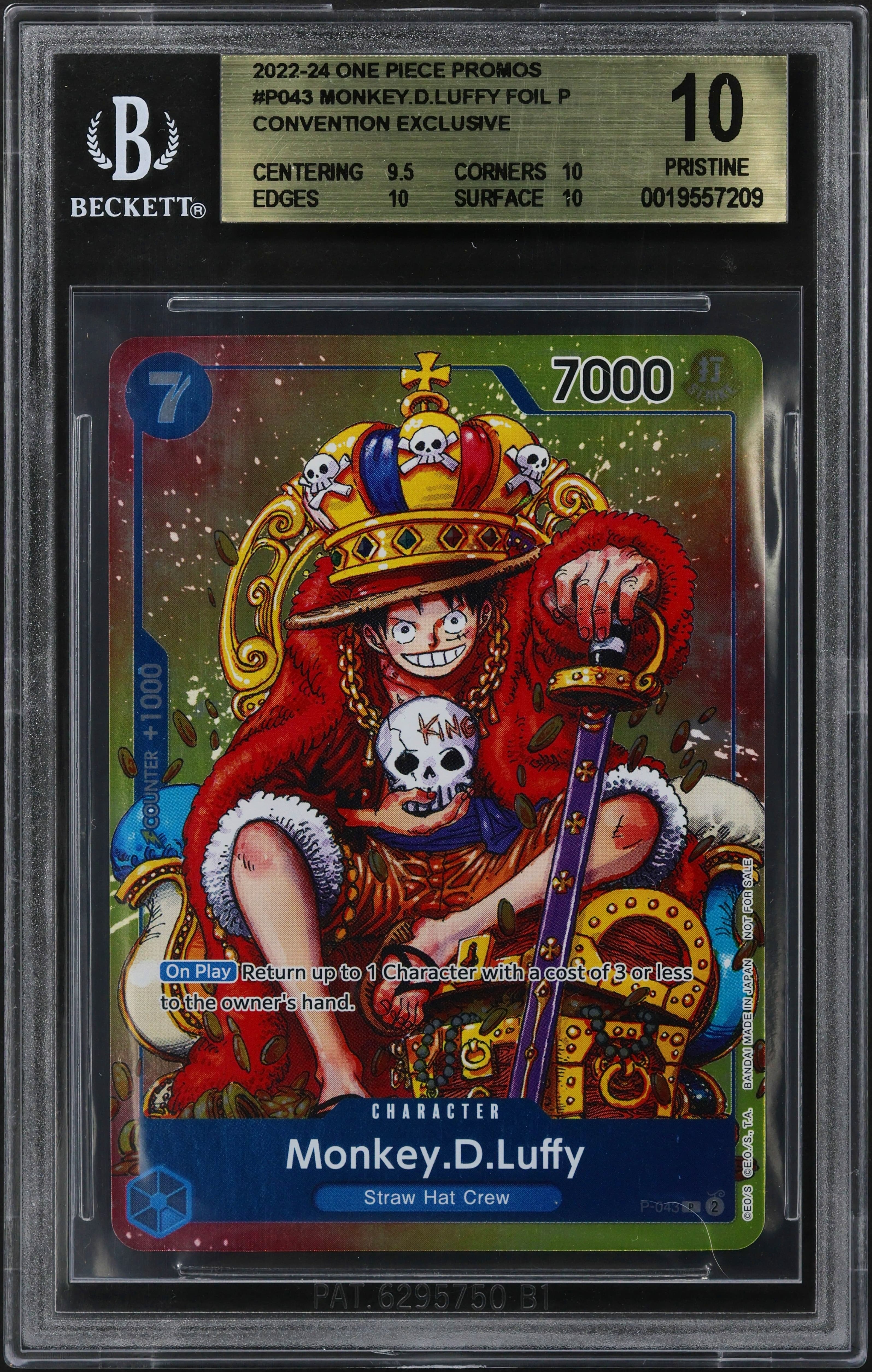 Monkey.D.Luffy FOIL P/(Convention Exclusive)