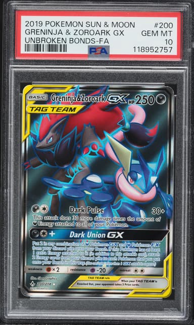 Full Art/Greninja & Zoroark GX