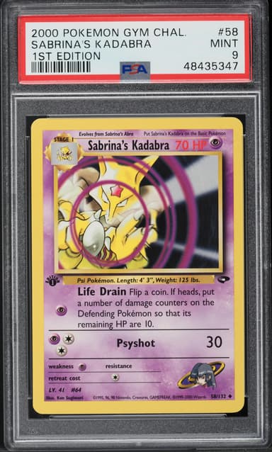 GYM CHALLENGE 1ST EDITION SABRINA'S KADABRA