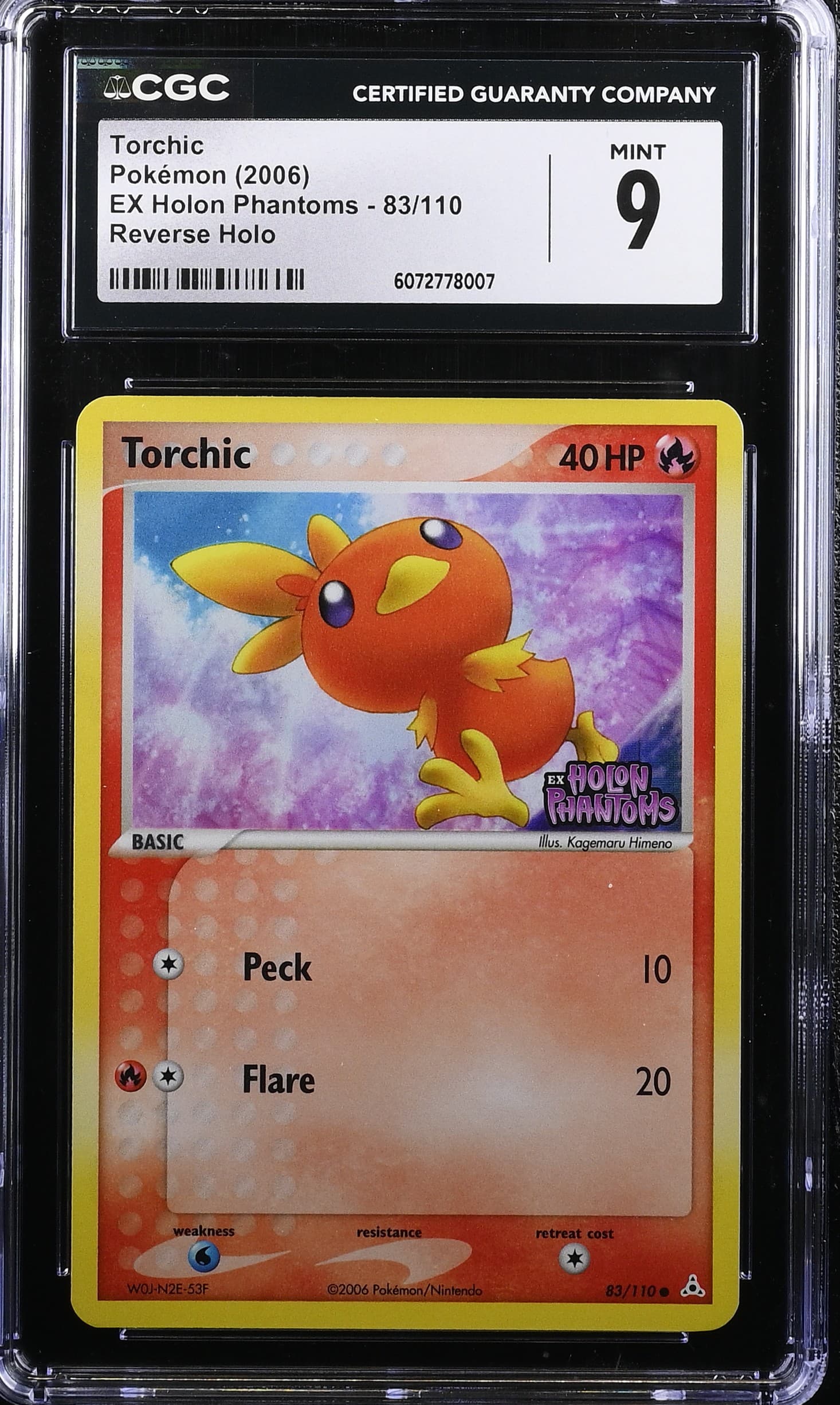 Torchic Reverse Holo