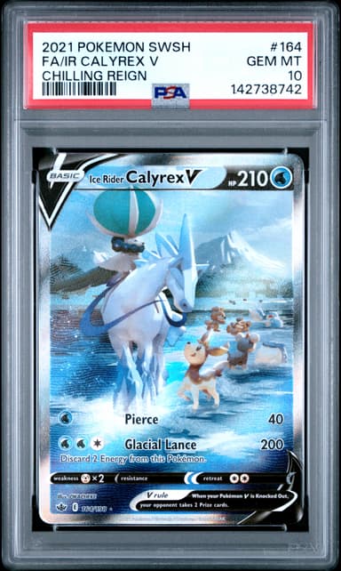 Full Art/Ice Rider Calyrex V