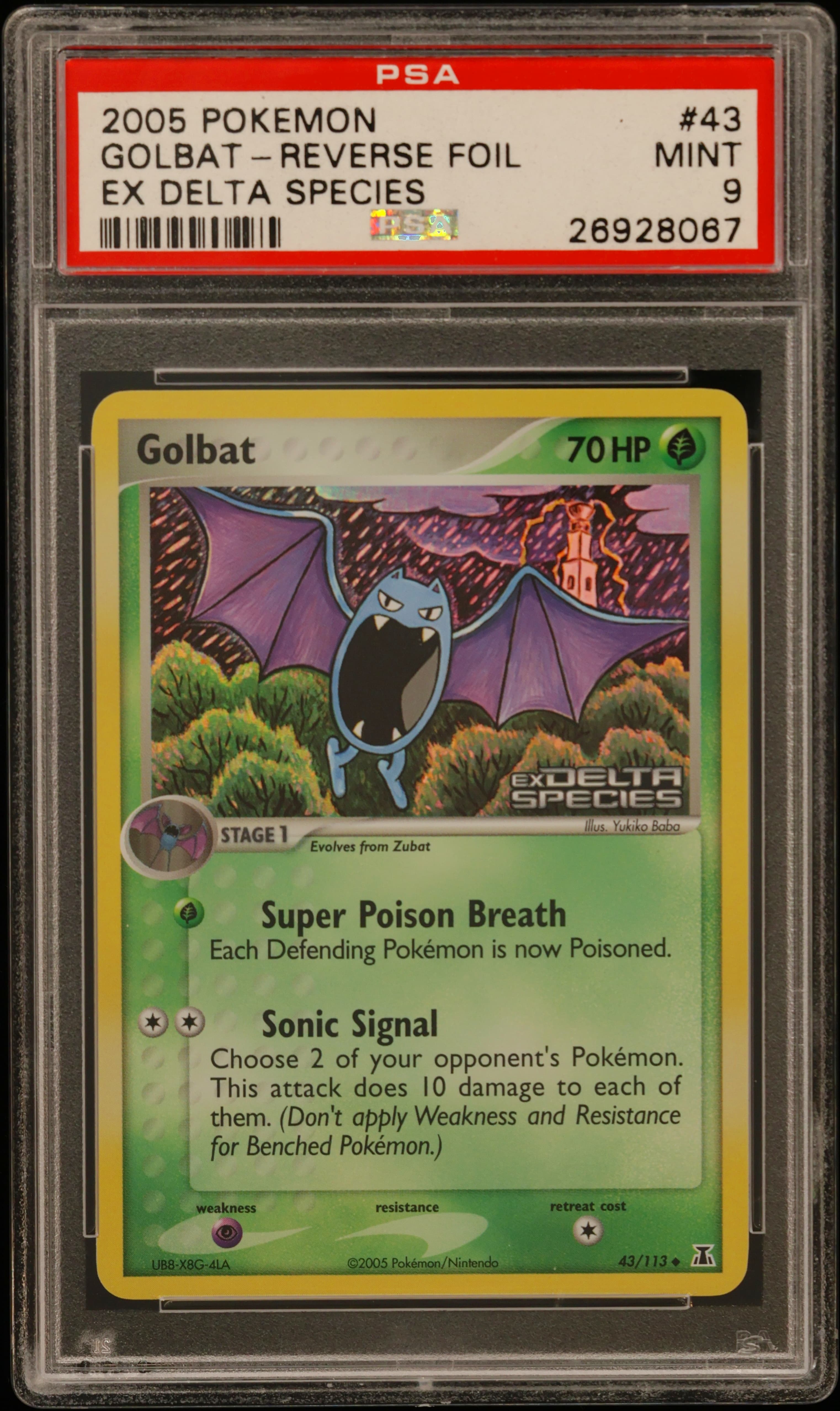 Golbat-Reverse Foil