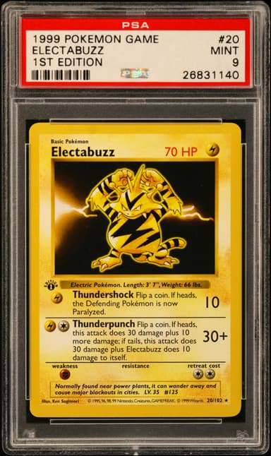 Electabuzz 1st Edition