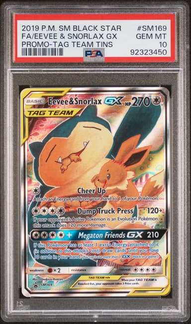 Full Art/Eevee & Snorlax GX