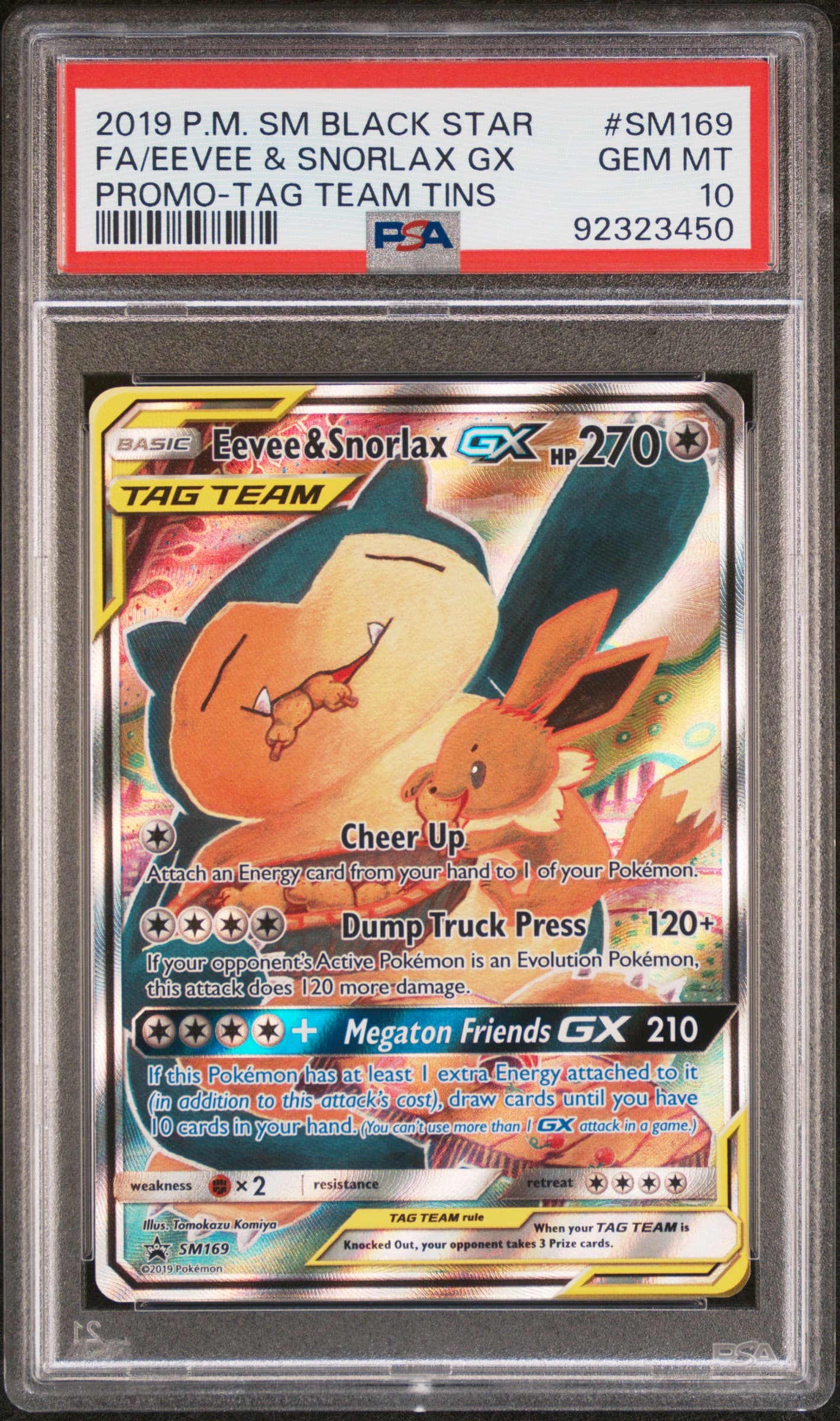 Full Art/Eevee & Snorlax GX