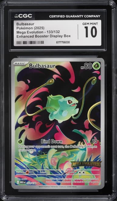 Pokemon Mega Evolution Enhanced Booster Display Box Bulbasaur #133