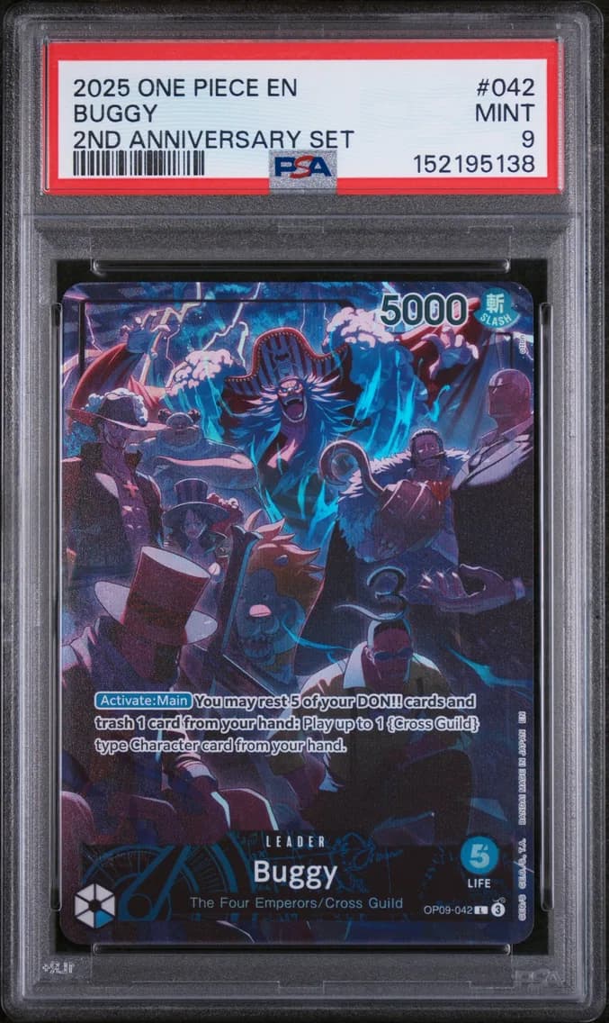 2025 #042 Buggy PSA 9 One Piece 