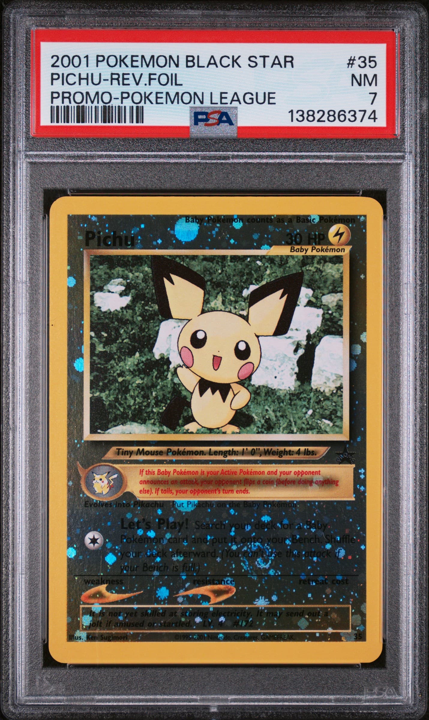 Pichu-Reverse Foil
