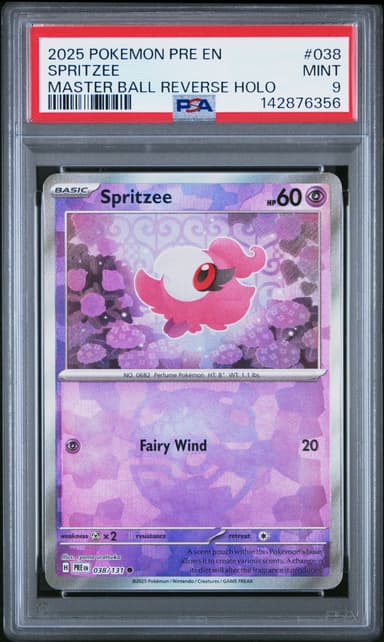 SPRITZEE Master Ball Reverse Holo