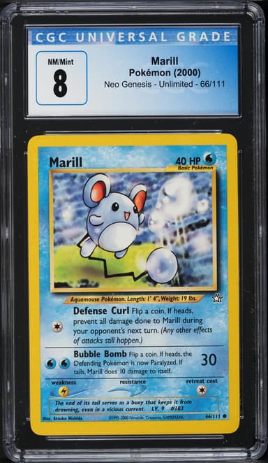 Pokemon Neo Genesis Marill #66