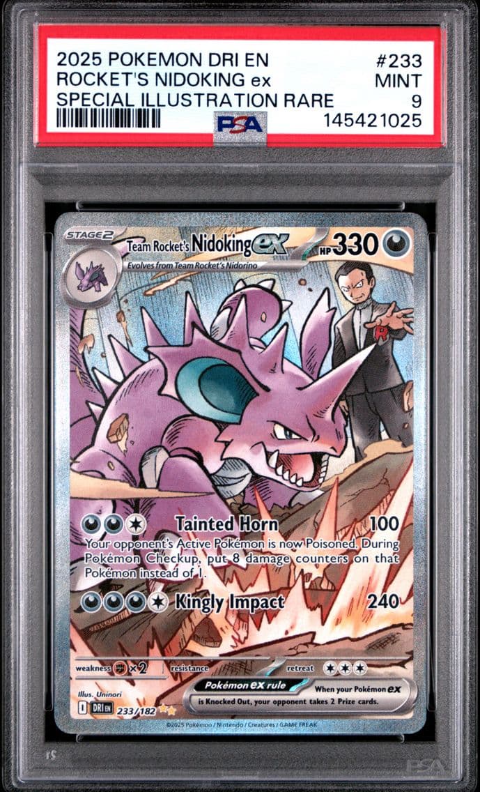 2025 #233 Team Rocket's Nidoking