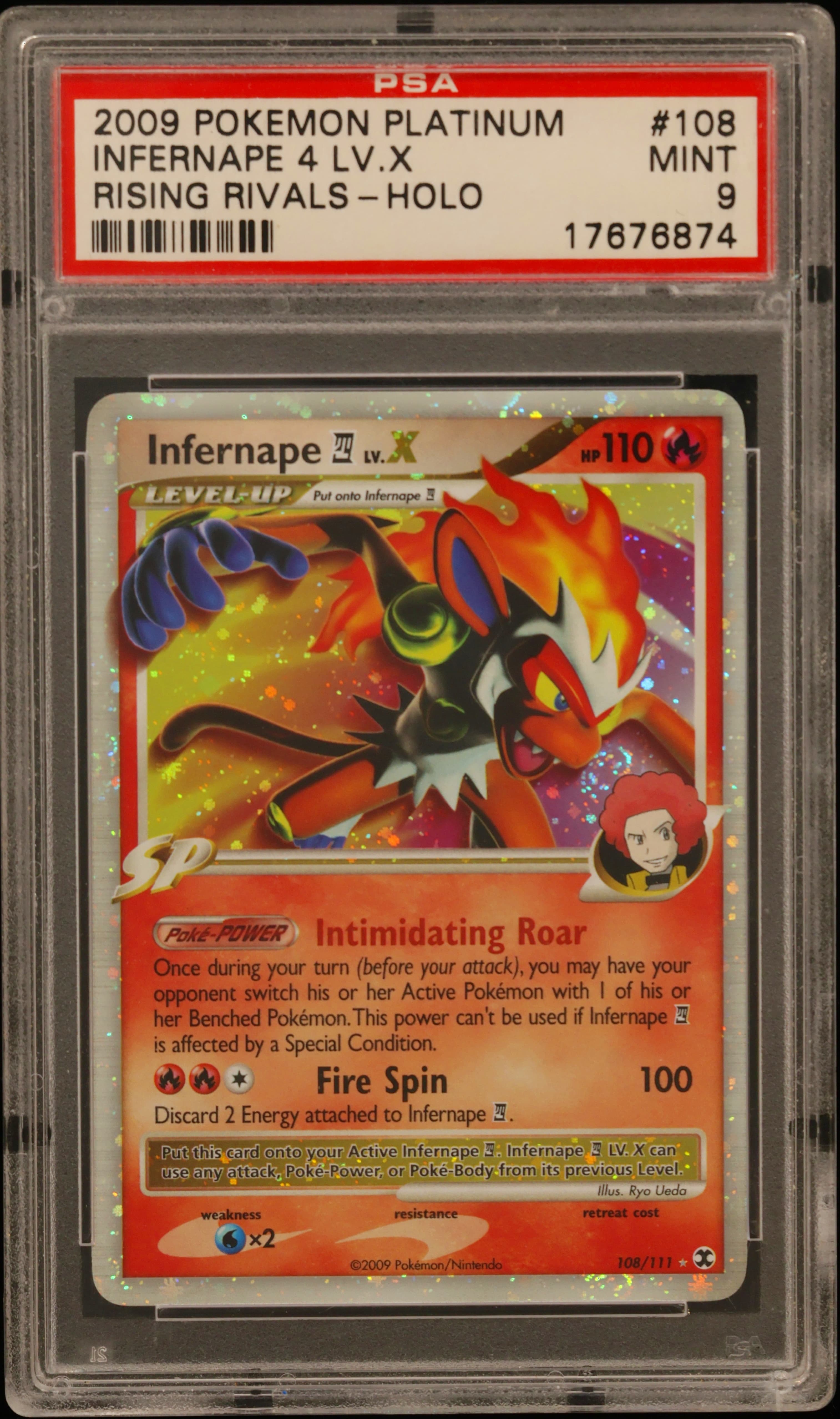 Infernape 4 LV.X-Holo