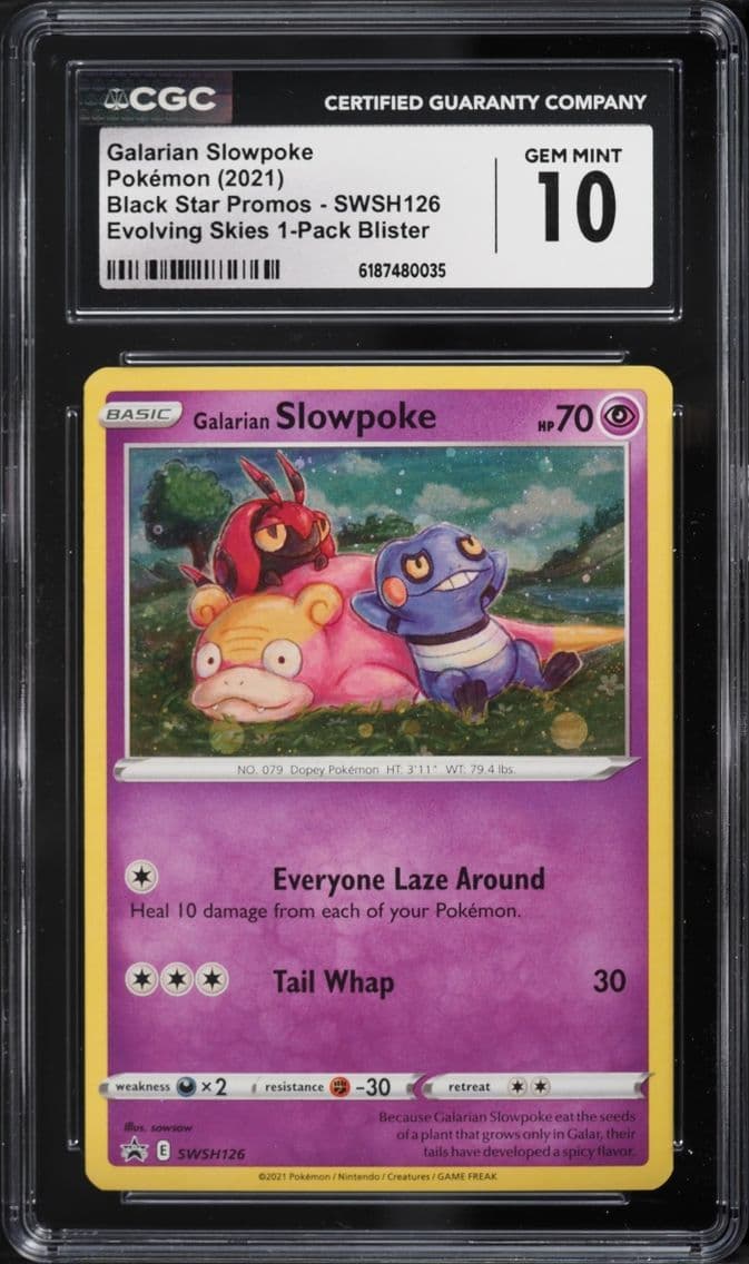 2021 #SWSH126 Galarian Slowpoke 