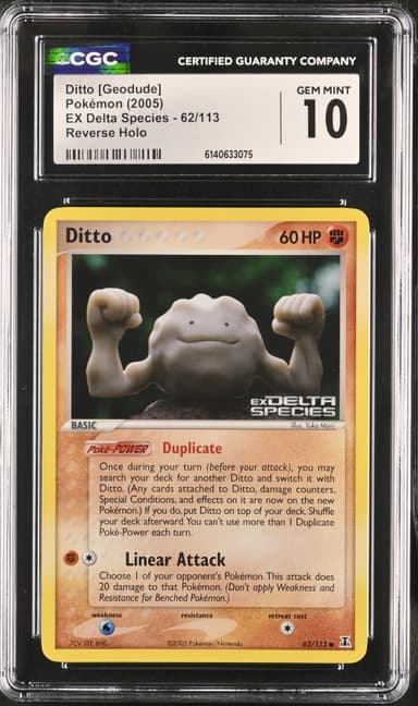 Ditto [Geodude] Reverse Holo
