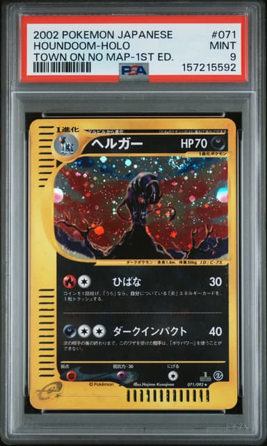 Houndoom-Holo 1st Edition