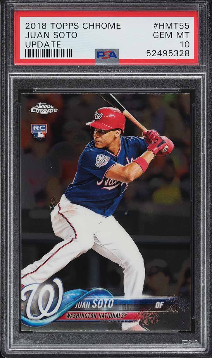 Topps Chrome Update Juan Soto ROOKIE #HMT55