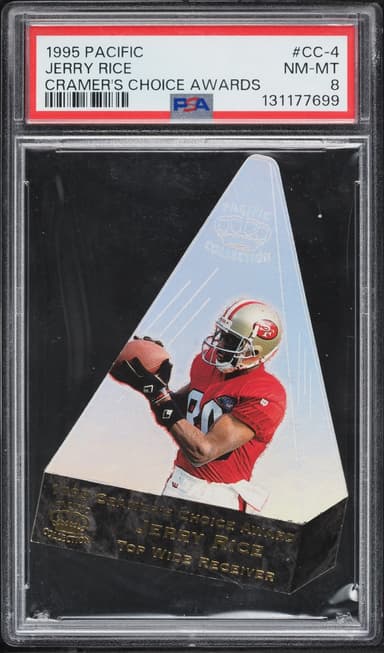 Pacific Cramer's Choice Awards Die-Cut Jerry Rice #CC-4