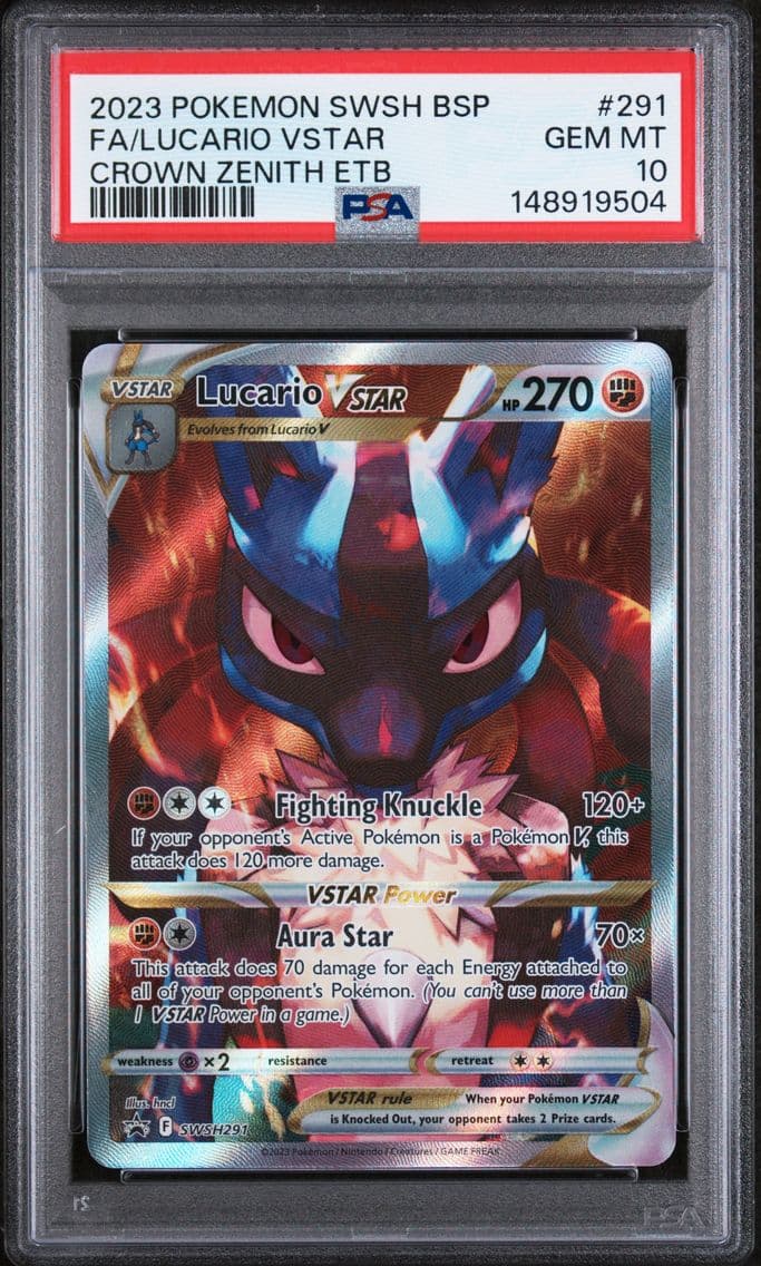 2023 #291 Full Art/Lucario Vstar