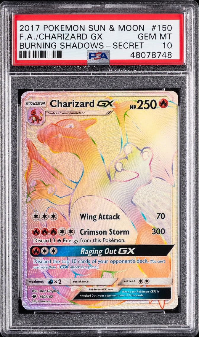2017 #150 Full Art/Charizard GX