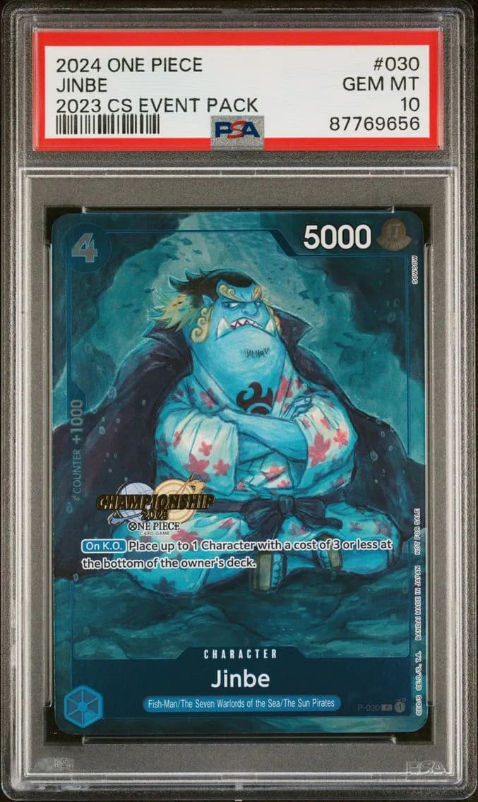 2024 #030 Jinbe PSA 10 One Piece