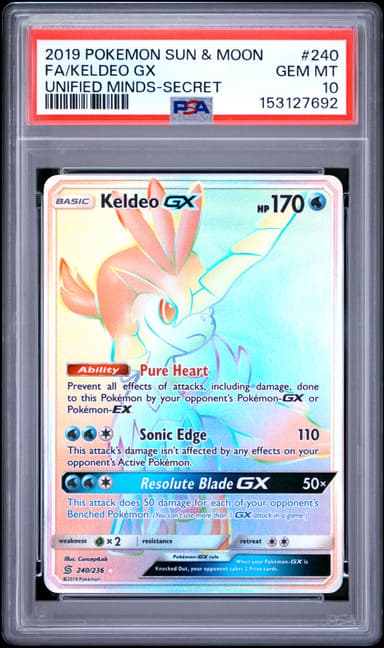 Full Art/Keldeo GX