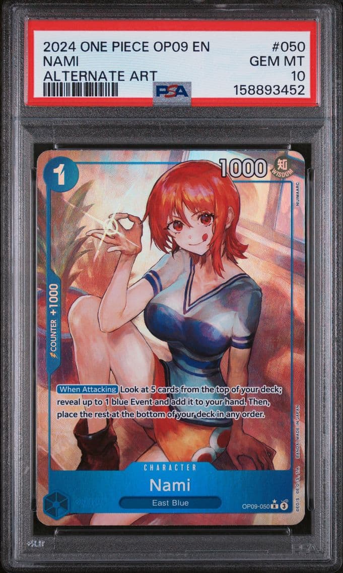 2024 #050 Nami PSA 10 One Piece 