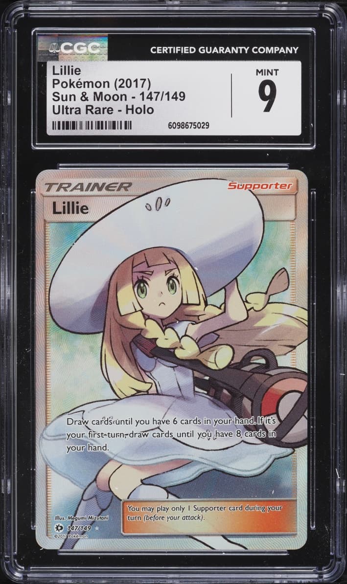 Pokemon Sun & Moon Full Art Lillie #147