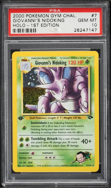 Giovanni's Nidoking