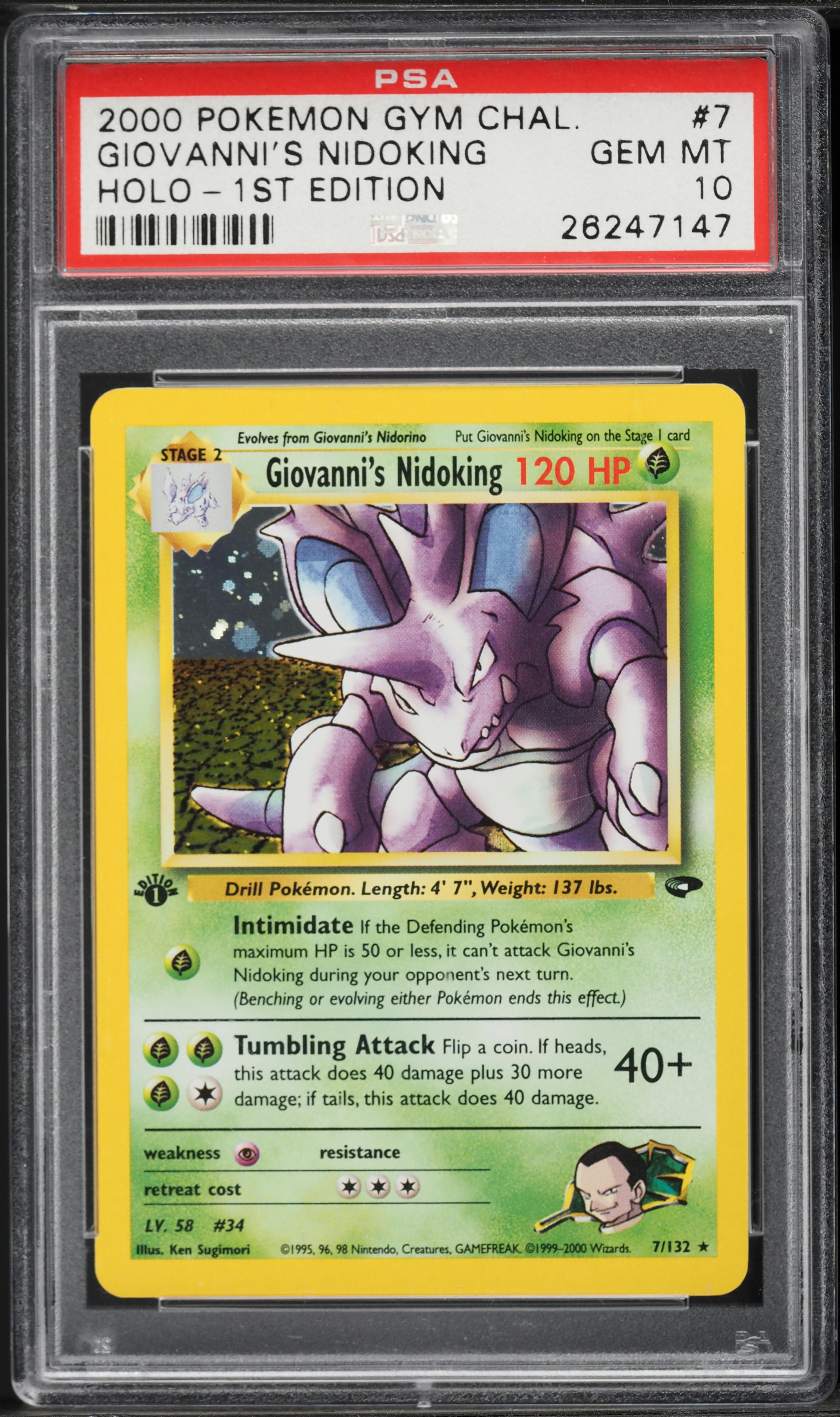 Giovanni's Nidoking