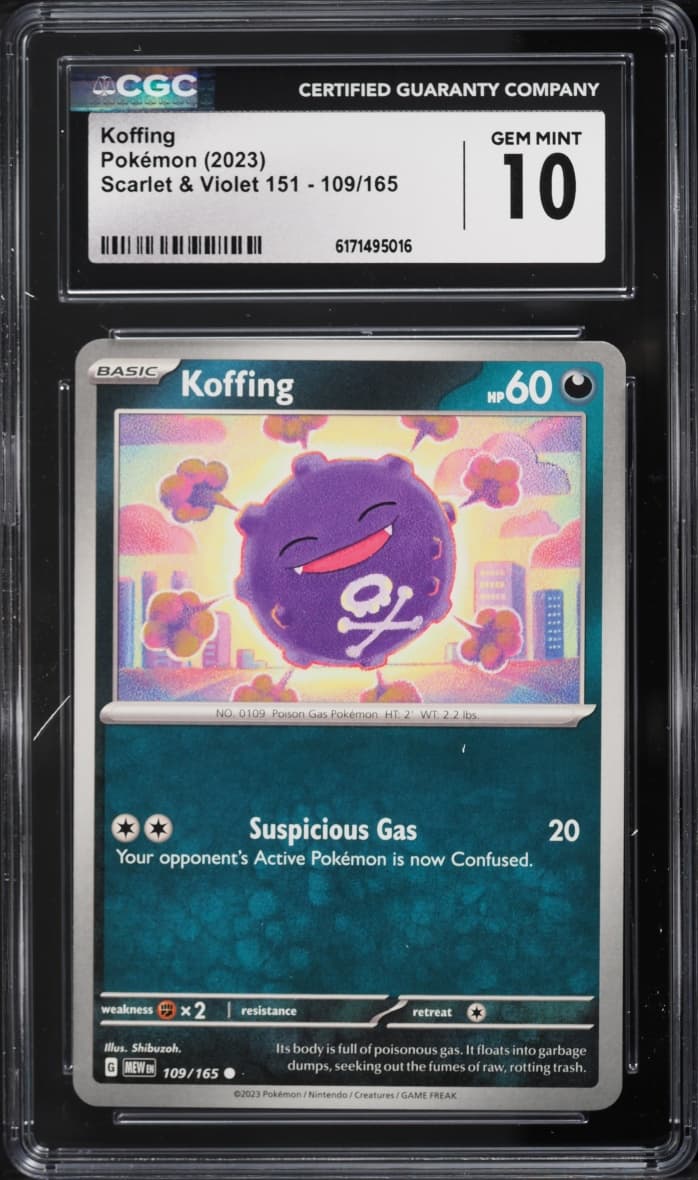 Pokemon Scarlet & Violet 151 Koffing #109