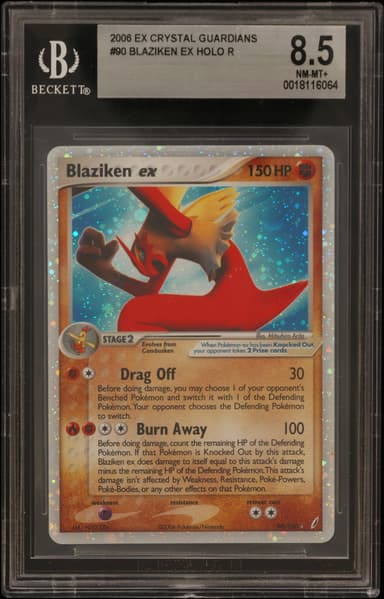 Blaziken EX HOLO R