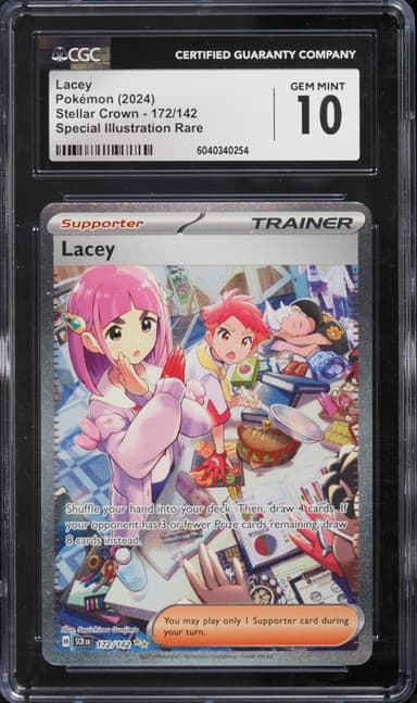 Pokemon Scarlet & Violet Stellar Crown SIR Lacey #172