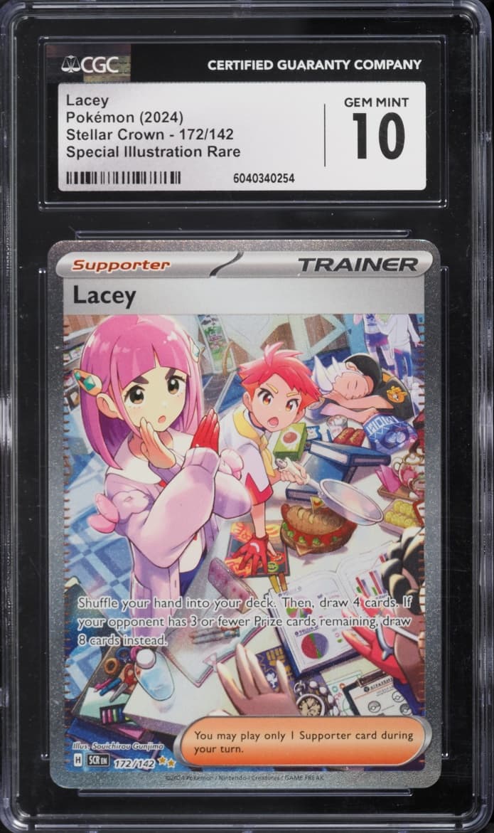 Pokemon Scarlet & Violet Stellar Crown SIR Lacey #172