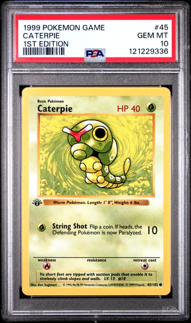 Caterpie 1st Edition
