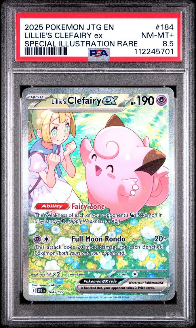 2025 #184 Lillie's Clefairy EX P