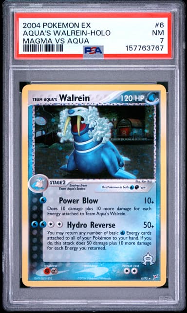 Team Aqua's Walrein-Holo