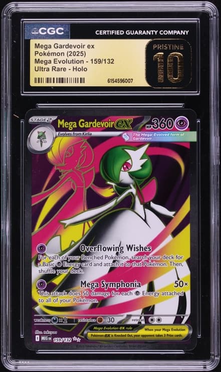 Pokemon Mega Evolution Full Art Mega Gardevoir ex #159