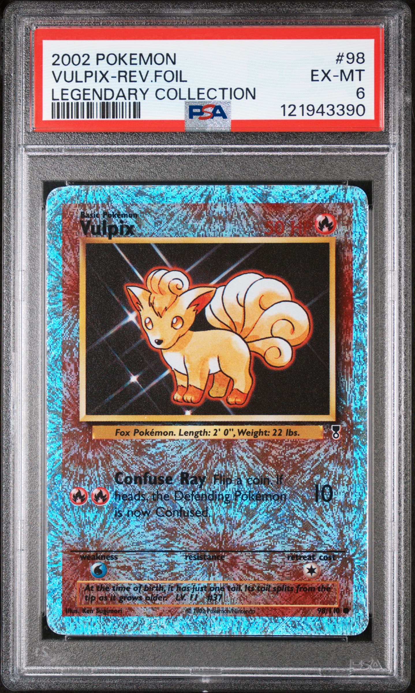 Vulpix-Reverse Foil