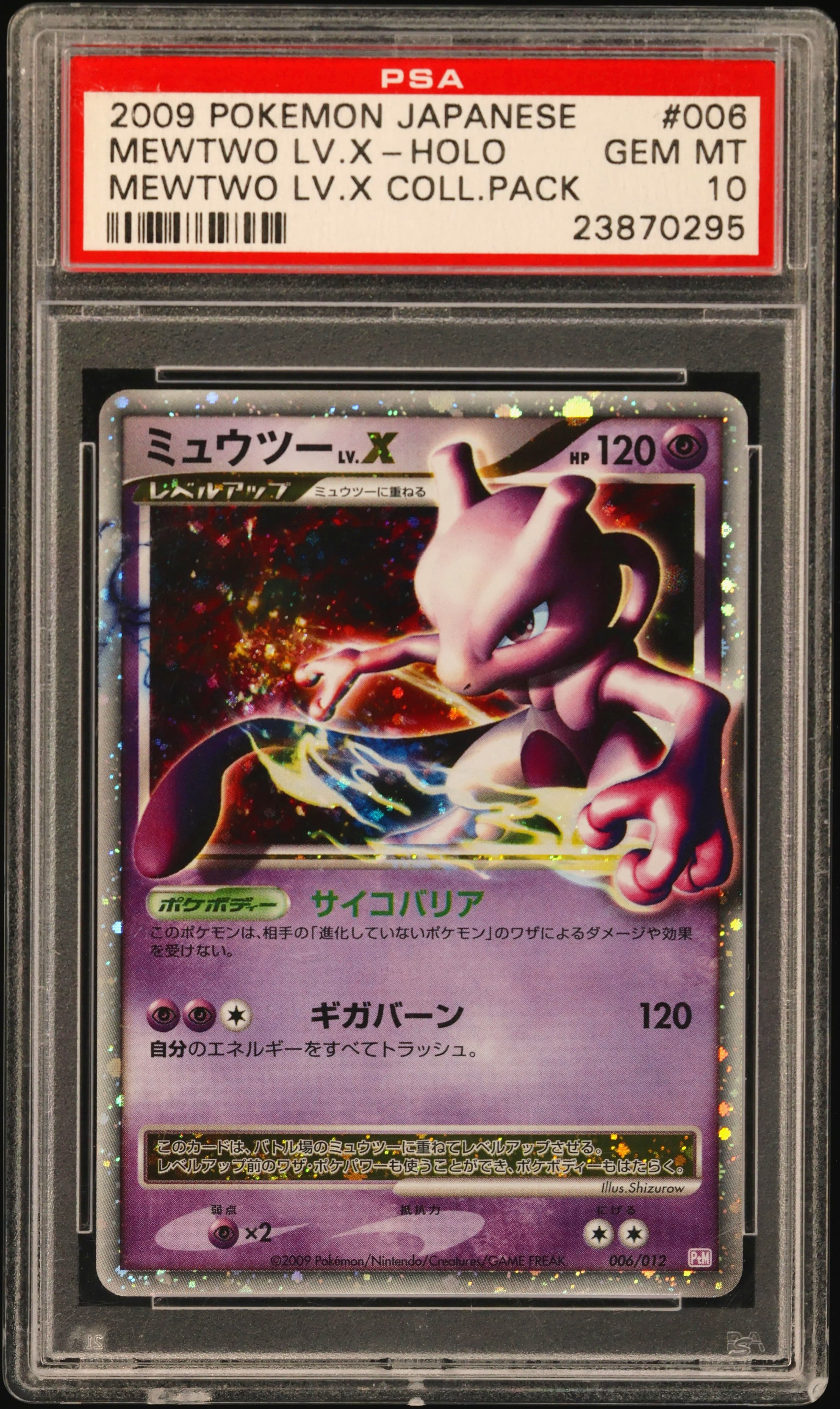 Mewtwo LV.X-Holo